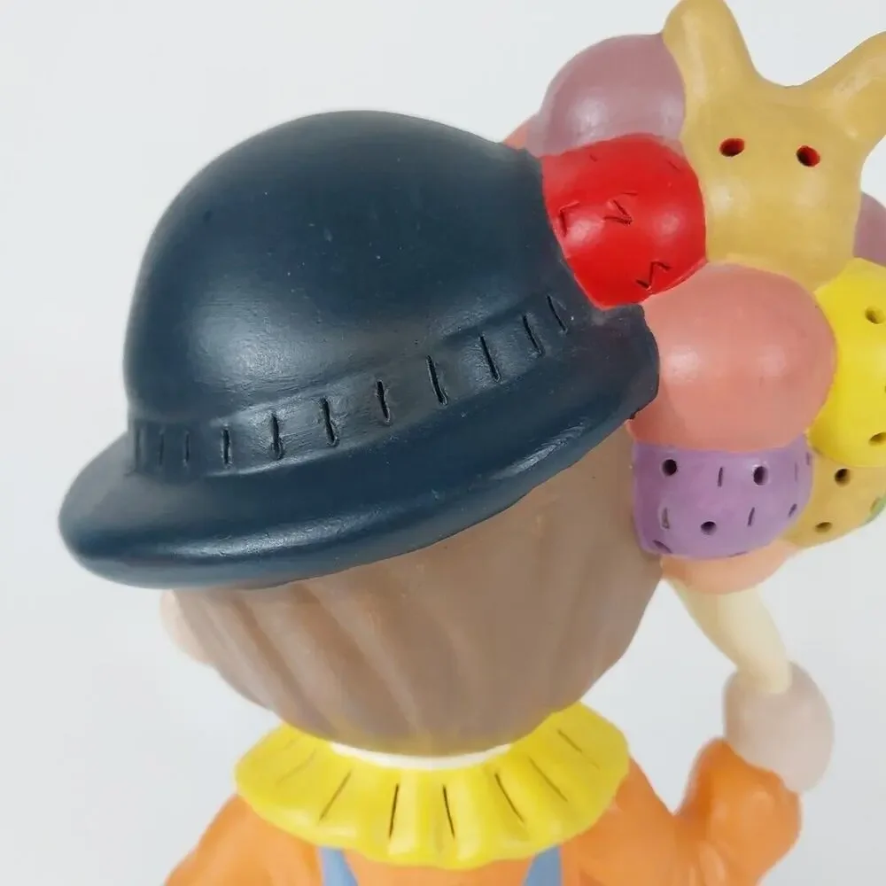 ceramic clown night light lamp light‎ up Works